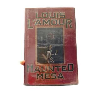 LOUIS L'AMOUR: THE HAUNTED MESA First Edition Hardcover (Only Sci-Fi Novel!)